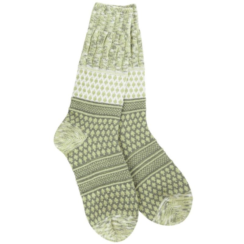 Envy Multi Textured Crew Socks